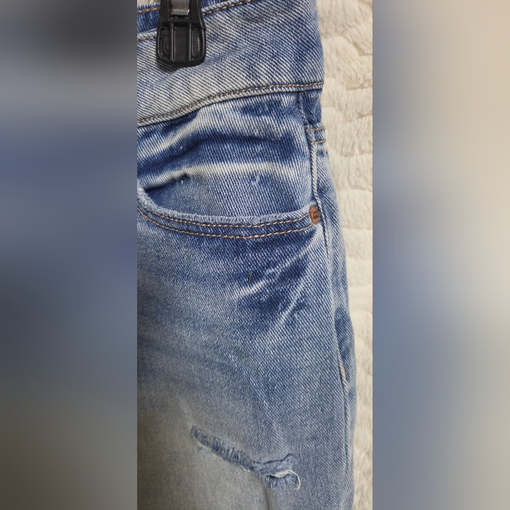 NWT Time and Tru High Rise Cropped Jeans Size 8 - Picture 3 of 8